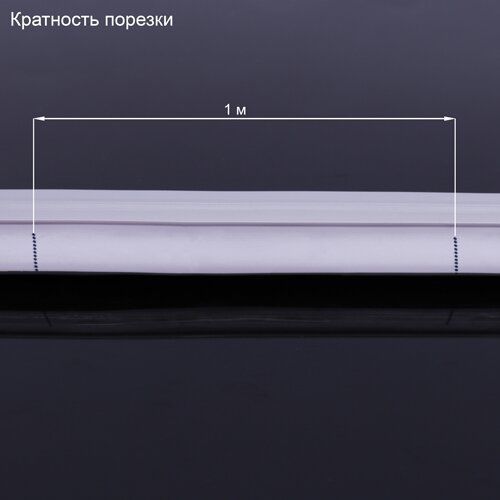Світлодіодна стрічка NEON 220В JL 5050-60 RGB IP65, герметична, 1м 2326 фото