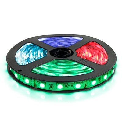 Світлодіодна стрічка OEM ST-12-5050-60-RGB-20, негерметична, 1м 2103 фото