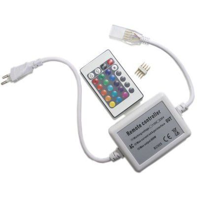 Контролер RGB 220В OEM 600W-IR-24 кнопки 2171 фото