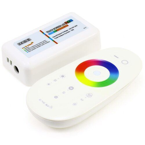 Контролер RGBW OEM 24А-2.4G-Touch білий (6A * 4канала) 2332 фото