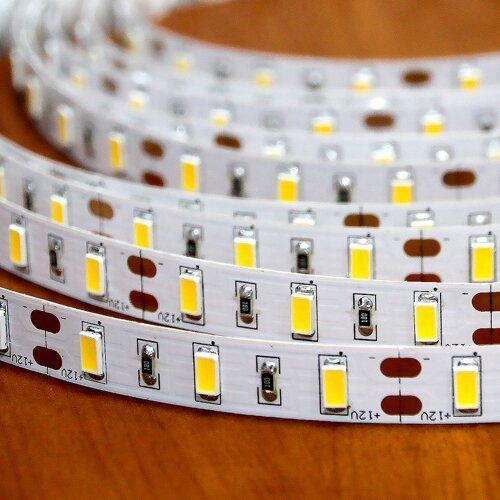 Світлодіодна стрічка OEM ST-12-5630-60-WW-20-V2 тепла біла, негерметична, 1м 2106 фото