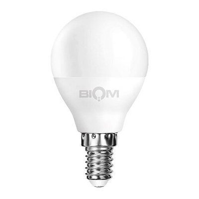 Свiтлодiодна лампа Biom BT-545 G45 4W E14 3000К матова 2342 фото
