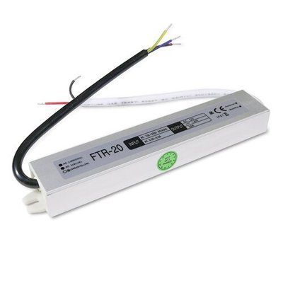 Блок живлення OEM DC12 20W 1,67А FTR-20 герметичний 2108 фото