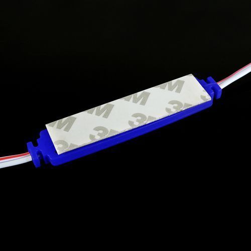 Світлодіодний модуль BRT XG192 5630-3 led W 1,5W BLUE, 12В, IP65 синій з лінзою напівсфера 2521 фото