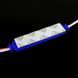 Світлодіодний модуль BRT XG192 5630-3 led W 1,5W BLUE, 12В, IP65 синій з лінзою напівсфера 2521 фото 3
