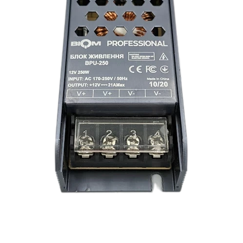 Блок живлення BIOM Professional DC12 250W BPU-250 21А 2114 фото
