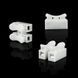 Клема швидкого монтажу WTB-2 2 входа 2 виходи 10А 250В 0,2-2,5mm2 2633 фото 3