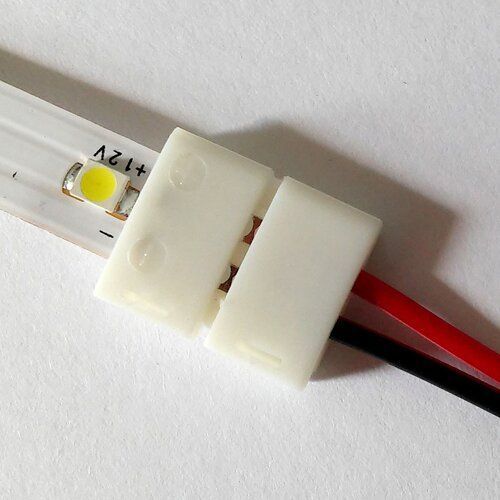 Конектор для свiтлодiодних стрiчок OEM SC-04-SW-8-2 8mm joint wire (затискач-дрiт) 2264 фото
