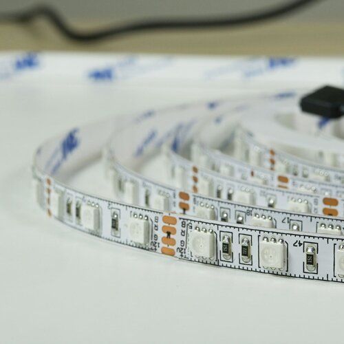 Світлодіодна стрічка BIOM Professional BPS-G3-12-5050-60-RGB-20, негерметична, 1м 2204 фото