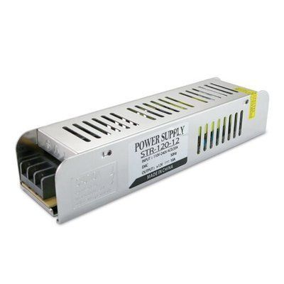 Блок живлення OEM DC12 120W 10А STR-120 вузький 2119 фото