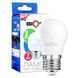 Свiтлодiодна лампа Biom BT-564 G45 7W E27 4500К матова 2345 фото 1