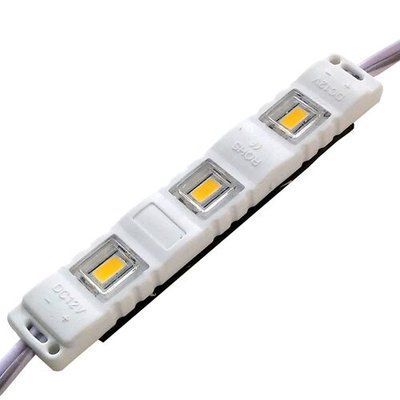 Свiтлодiодний модуль BRT M2 5630-3 led W 1,5W 6500K, 12В, IP65 бiлий закритий з лiнзой 2375 фото