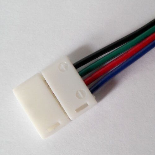 Конектор для світлодіодних стрічок OEM SC-08-SW-10-4 10mm RGB joint wire 2266 фото