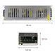 Блок живлення OEM DC12 150W 12,5А STR-150 вузький 2120 фото 2