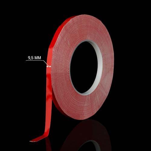 Скотч AT-2s-200-95-50-RED (9,5мм х 50м) тканинна основа, червоний 2577 фото