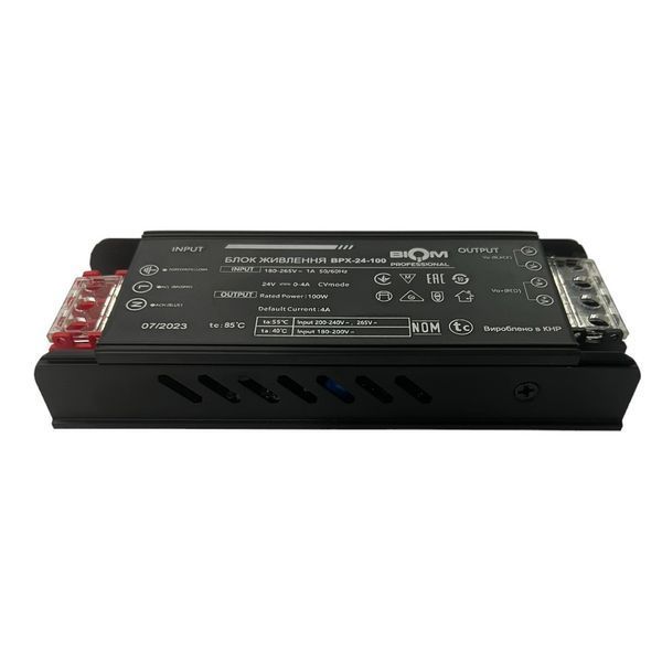 Блок живлення BIOM Professional DC24 100W BPX-24-100 4А 2926 фото