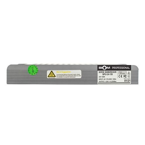 Блок живлення BIOM Professional DC24 150W BPU-24-150 6.25А 2791 фото