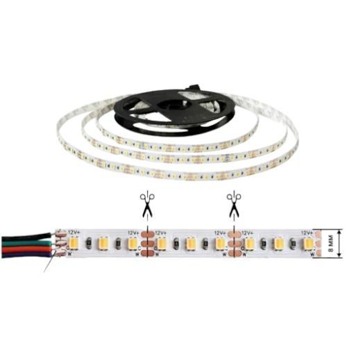 Світлодіодна стрічка OEM ST-12-2835-120-DCCT-20 3CCT, негерметична, 1м 2869 фото