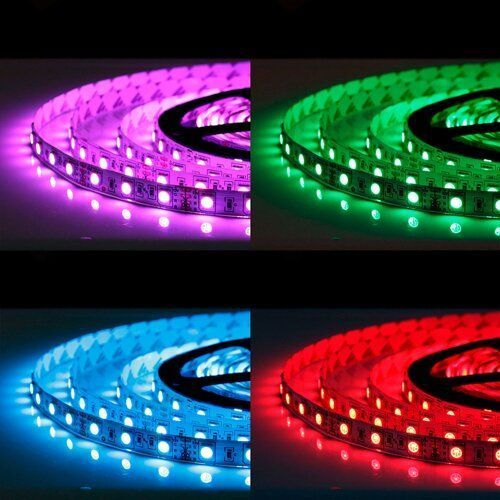 Світлодіодна стрічка OEM ST-12-5050-96-RGB-20, негерметична, 1м 2870 фото