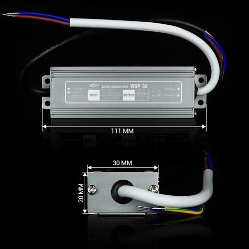 Блок живлення BIOM Professional DC12 30W WBP-30-12 2,5А герметичний 2784 фото