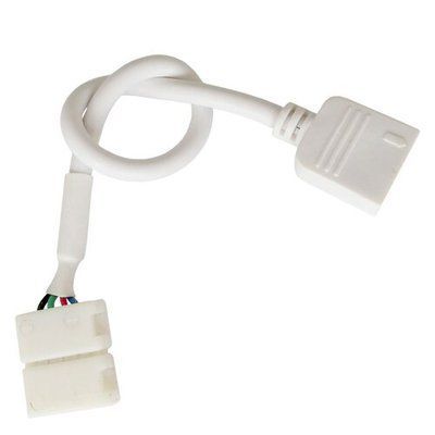 Конектор для свiтлодiодних стрiчок OEM SC- 10mm RGB joint joint-F wire (затискач-дрiт-затискач "папа 2272 фото