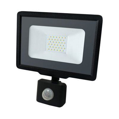 Світлодіодний прожектор BIOM 30W S5-SMD-30-Slim+Sensor 6200К 220V IP65 1943 фото
