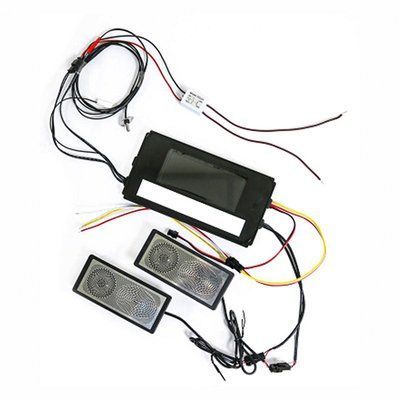 Сенсорний вимикач для дзеркал ZX-01, 6 кл., 1*65W,1*Defogger, dim,FM, BT, DC12-24V/РЕЛЕ 220V /2 дина 2814 фото
