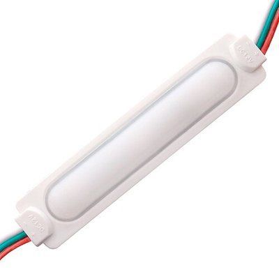 Світлодіодний модуль BRT XG61 5050-3 led RGB IC 2811 0.72W 12В з лінзою 2403 фото