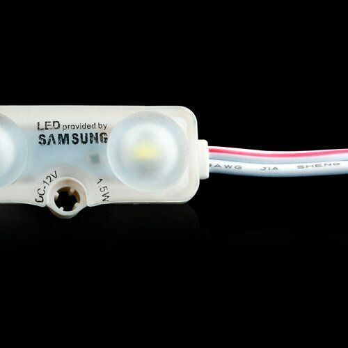 Світлодіодний модуль BRT XG28 5630-3 led W 1,5W Samsung 6500K, 12В, IP68 білий 2404 фото