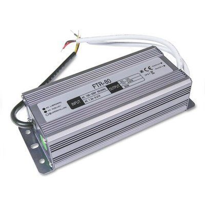 Блок живлення OEM DC12 80W 6.67А FTR-80-12 WP герметичний 2239 фото