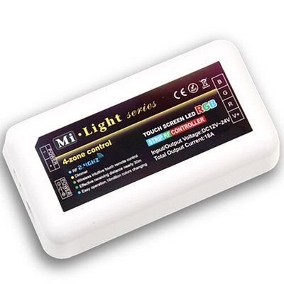 Контролер RGB OEM Mi-light 18А-2.4G-4 zone бiлий 2282 фото