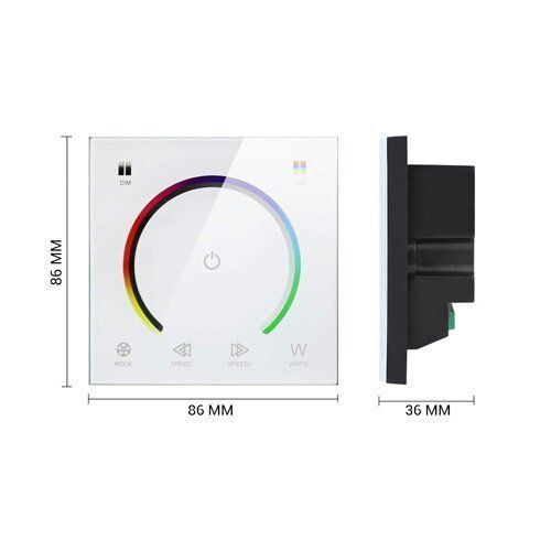 Контролер RGB OEM 12A-Touch white вбудований 2284 фото