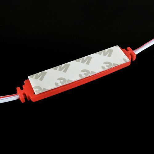Світлодіодний модуль BRT XG191 5630-3 led W 1,5W RED, 12В, IP65 червоний з лінзою напівсфера 2520 фото