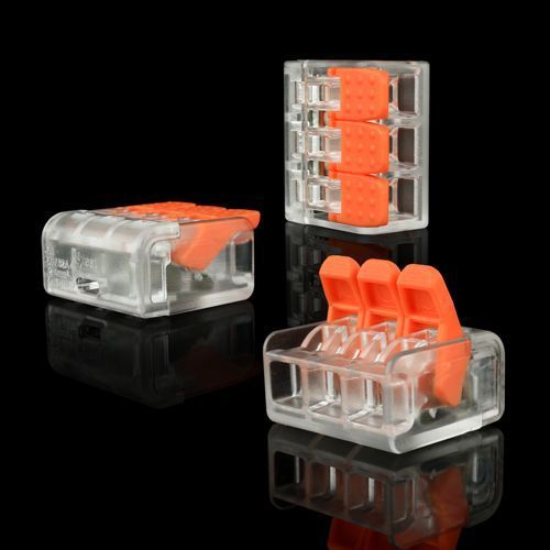 Клема швидкого монтажу WT-463 3 входа 32А 400В 0.14-4mm2 2630 фото