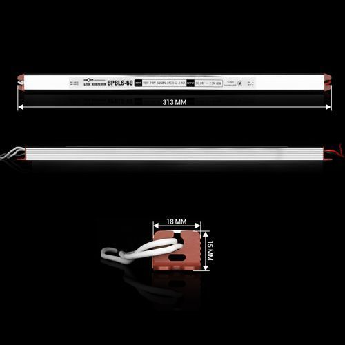 Блок живлення BIOM Professional DC24 60W BPBLS-60-24 2.5А stick 2599 фото