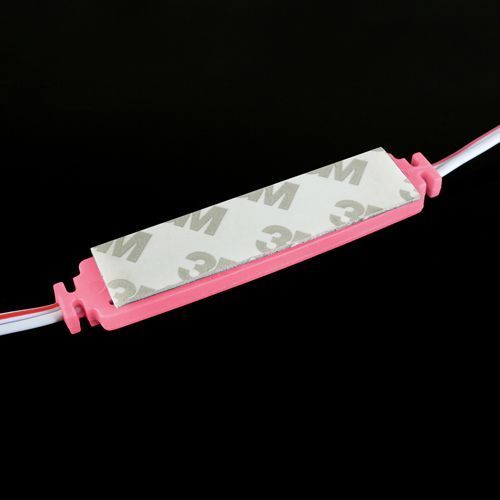 Світлодіодний модуль BRT XG194 5630-3 led W 1,5W PINK, 12В, IP65 рожевий з лінзою полусфера 2523 фото