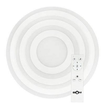 Світильник світлодіодний Biom SMART SML-R24-80 3000-6000K 80Вт с д/у 2642 фото