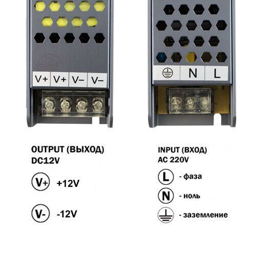 Блок живлення BIOM Professional DC12 200W BPU-200 16,6А 2086 фото