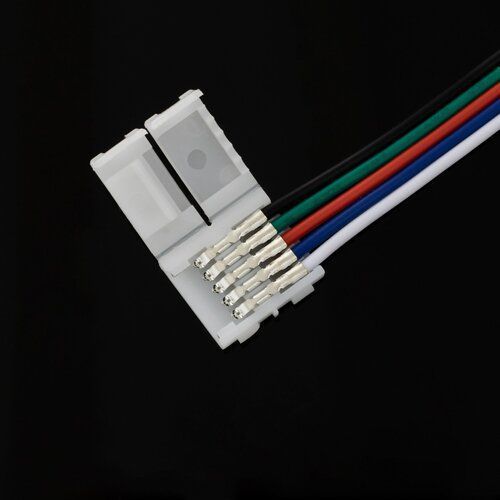 Конектор для світлодіодних стрічок OEM SC-21-SW-12-5 10mm RGBW joint wire (дріт-затискач) 2293 фото