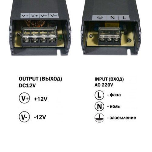 Блок живлення BIOM Professional DC12 350W BPU-350 29.2А 2115 фото