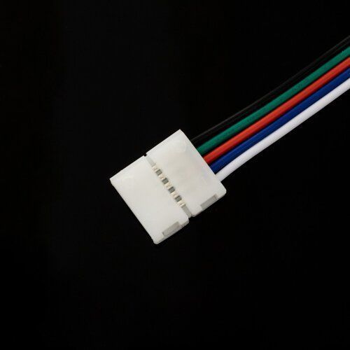 Конектор для світлодіодних стрічок OEM SC-22-SW-15-5 10mm RGBW 2joints wire (дріт-2 затискач) 2294 фото
