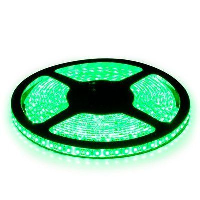 Світлодіодна стрічка B-LED 3528-120 G IP65 зелена, герметична, 1м 2655 фото